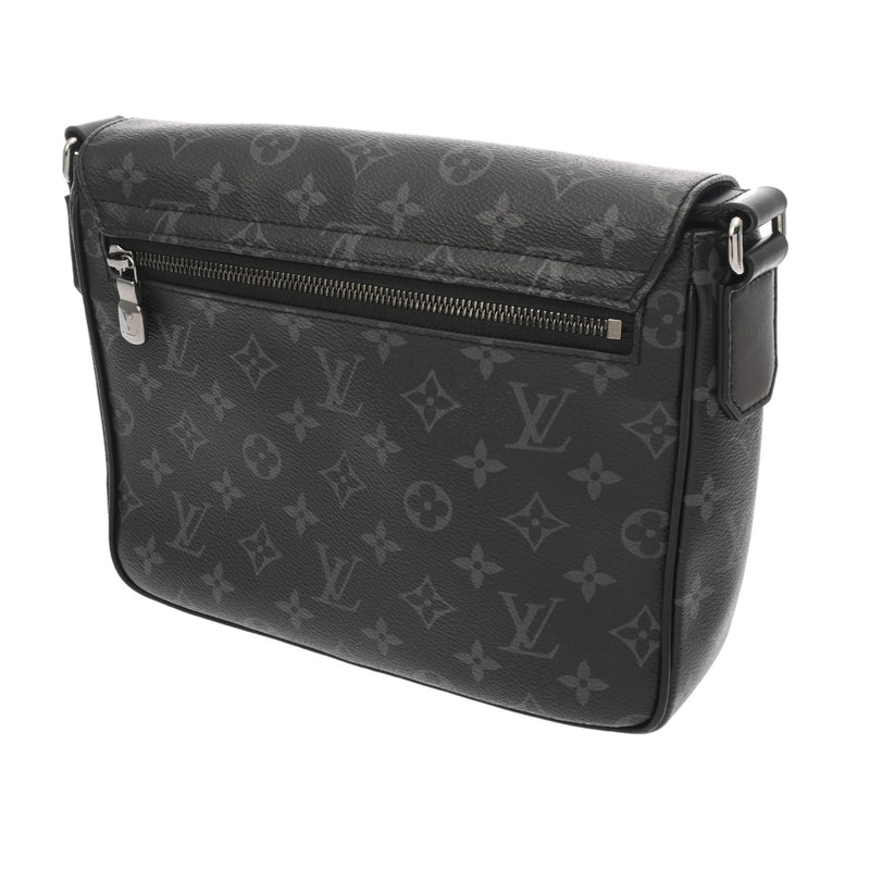 LOUIS VUITTON ルイヴィトン モノグラムエクリプス ディストリクト PM NV2 ブラック/グレー M45272 メンズ モノグラムキャンバス ショルダーバッグ Aランク 中古 銀蔵