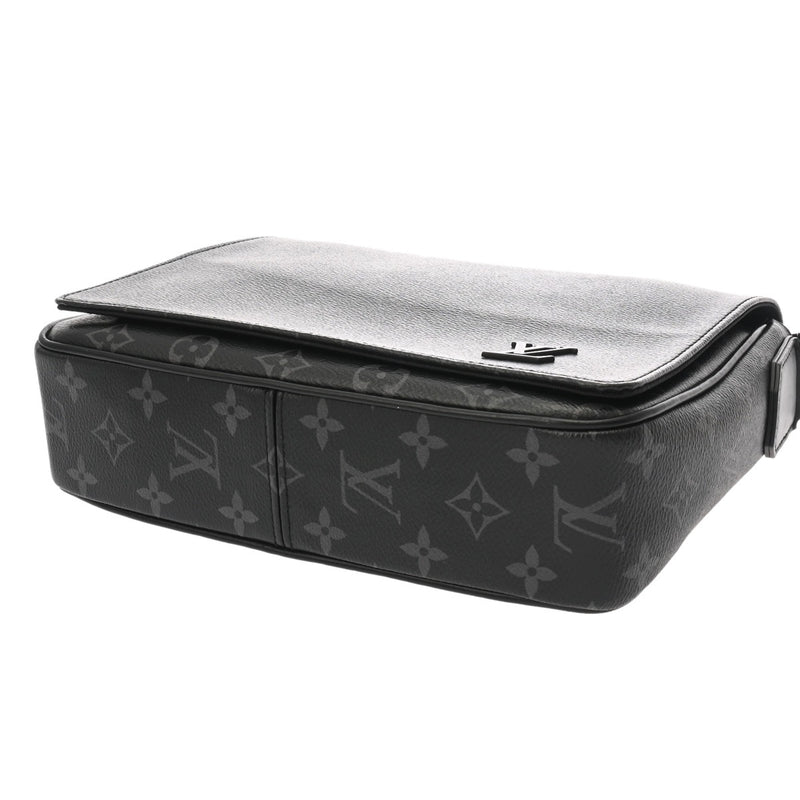 LOUIS VUITTON ルイヴィトン モノグラムエクリプス ディストリクト PM NV2 ブラック/グレー M45272 メンズ モノグラムキャンバス ショルダーバッグ Aランク 中古 銀蔵