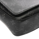 LOUIS VUITTON ルイヴィトン モノグラムエクリプス ディストリクト PM NV2 ブラック/グレー M45272 メンズ モノグラムキャンバス ショルダーバッグ Aランク 中古 銀蔵