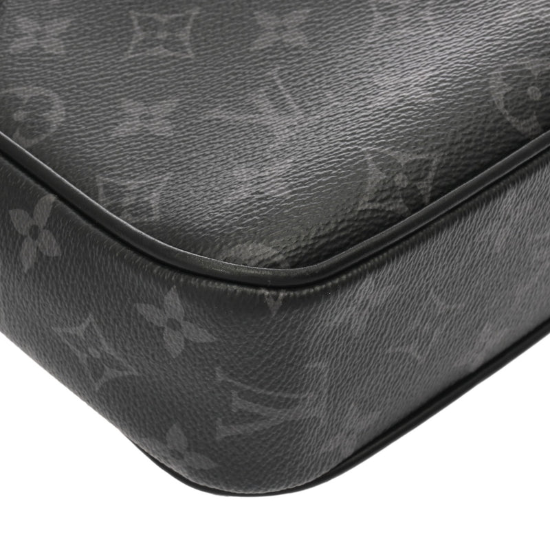 LOUIS VUITTON ルイヴィトン モノグラムエクリプス ディストリクト PM NV2 ブラック/グレー M45272 メンズ モノグラムキャンバス ショルダーバッグ Aランク 中古 銀蔵