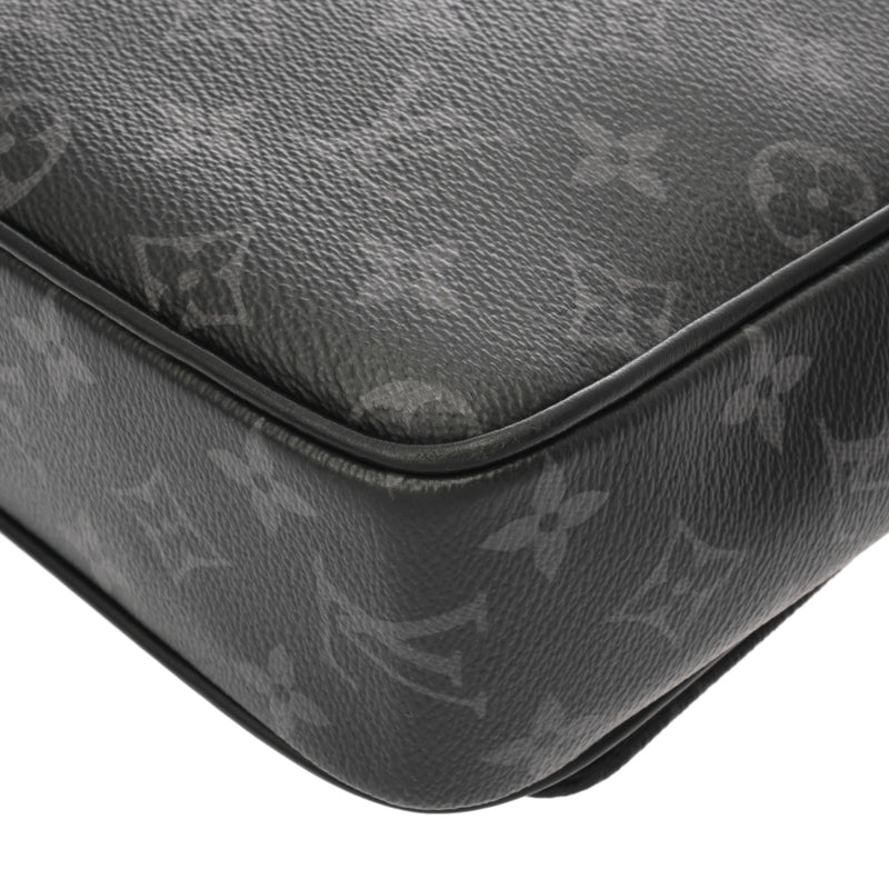 LOUIS VUITTON ルイヴィトン モノグラムエクリプス ディストリクト PM NV2 ブラック/グレー M45272 メンズ モノグラムキャンバス ショルダーバッグ Aランク 中古 銀蔵