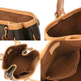 LOUIS VUITTON ルイヴィトン モノグラム バティニョール ブラウン M51156 レディース モノグラムキャンバス ハンドバッグ Bランク 中古 銀蔵