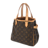 LOUIS VUITTON ルイヴィトン モノグラム バティニョール ブラウン M51156 レディース モノグラムキャンバス ハンドバッグ Bランク 中古 銀蔵