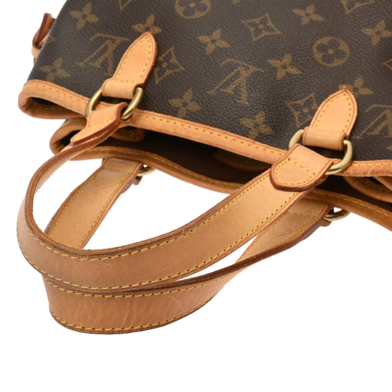 ルイヴィトン バティニョール 14145 ブラウン レディース モノグラム 