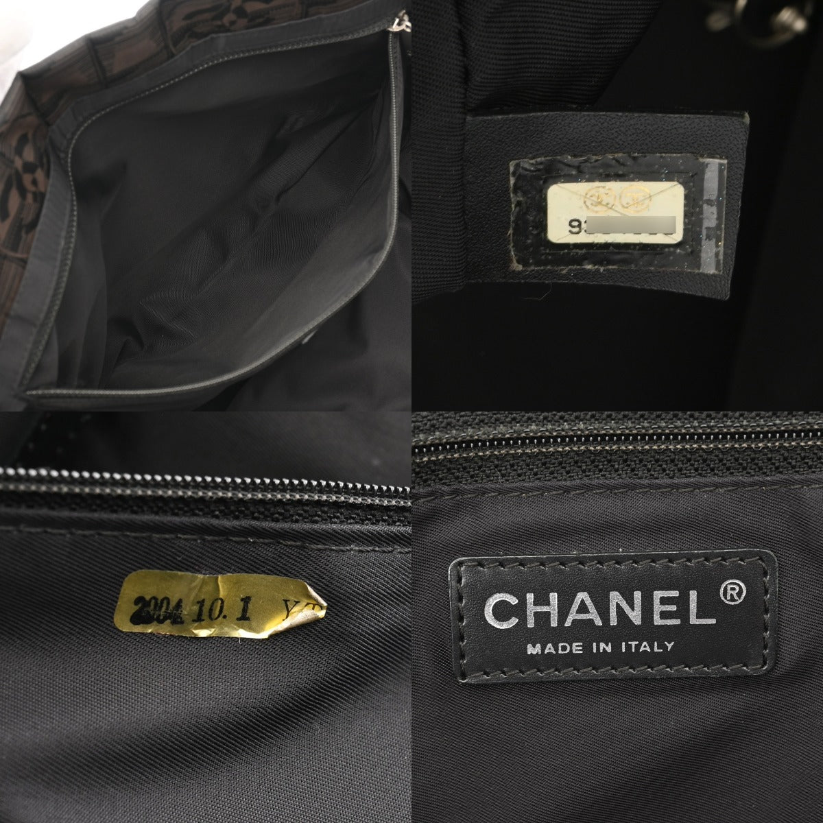 シャネル トート MM 42993 マロン レディース ナイロン トートバッグ