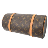 LOUIS VUITTON ルイヴィトン モノグラム パピヨン PM ブラウン M51386 レディース モノグラムキャンバス ハンドバッグ Bランク 中古 銀蔵