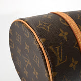LOUIS VUITTON ルイヴィトン モノグラム パピヨン PM ブラウン M51386 レディース モノグラムキャンバス ハンドバッグ Bランク 中古 銀蔵