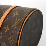 LOUIS VUITTON ルイヴィトン モノグラム パピヨン PM ブラウン M51386 レディース モノグラムキャンバス ハンドバッグ Bランク 中古 銀蔵
