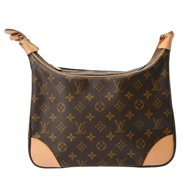 LOUIS VUITTON ルイヴィトン モノグラム ブローニュ 30 ブラウン M51265 レディース モノグラムキャンバス ショルダーバッグ Bランク 中古 銀蔵