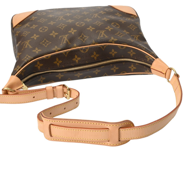 LOUIS VUITTON ルイヴィトン モノグラム ブローニュ 30 ブラウン M51265 レディース モノグラムキャンバス ショルダーバッグ Bランク 中古 銀蔵