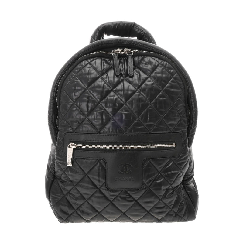 CHANEL シャネル バックパック コココクーン ブラック A92559 レディース ナイロン リュック・デイパック ABランク 中古 銀蔵