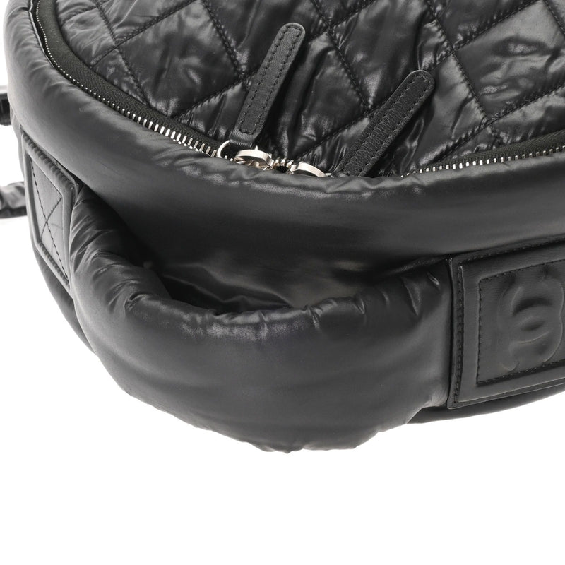 CHANEL シャネル バックパック コココクーン ブラック A92559 レディース ナイロン リュック・デイパック ABランク 中古 銀蔵