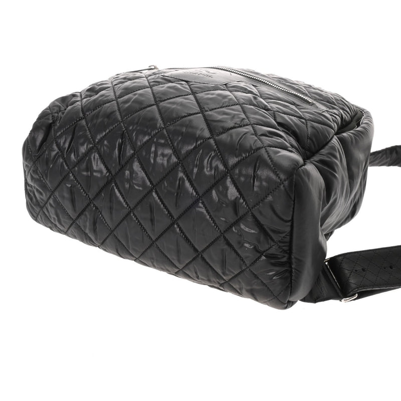 CHANEL シャネル バックパック コココクーン ブラック A92559 レディース ナイロン リュック・デイパック ABランク 中古 銀蔵