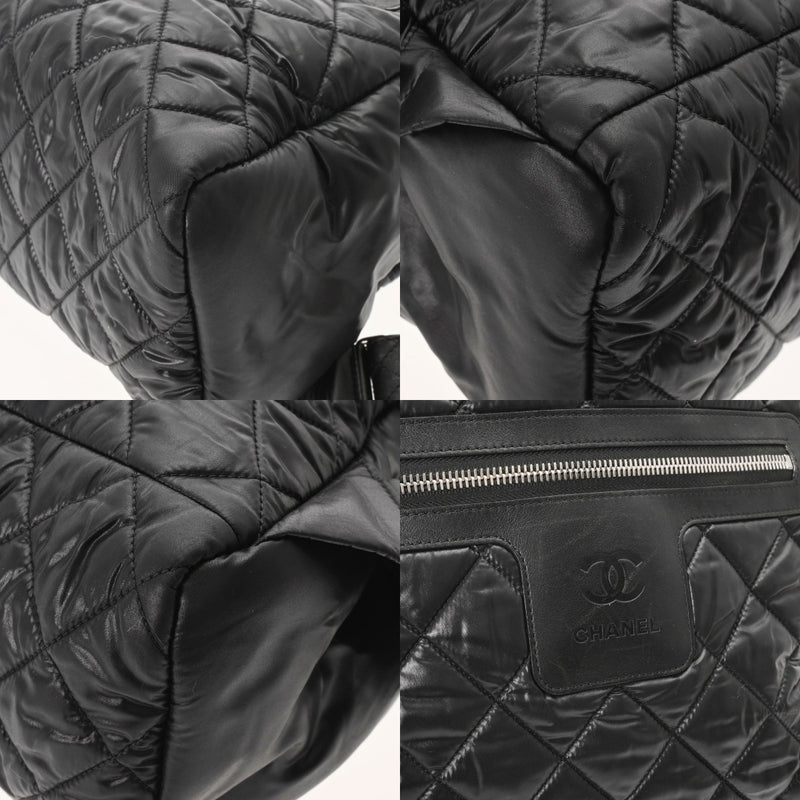 CHANEL シャネル バックパック コココクーン ブラック A92559 レディース ナイロン リュック・デイパック ABランク 中古 銀蔵