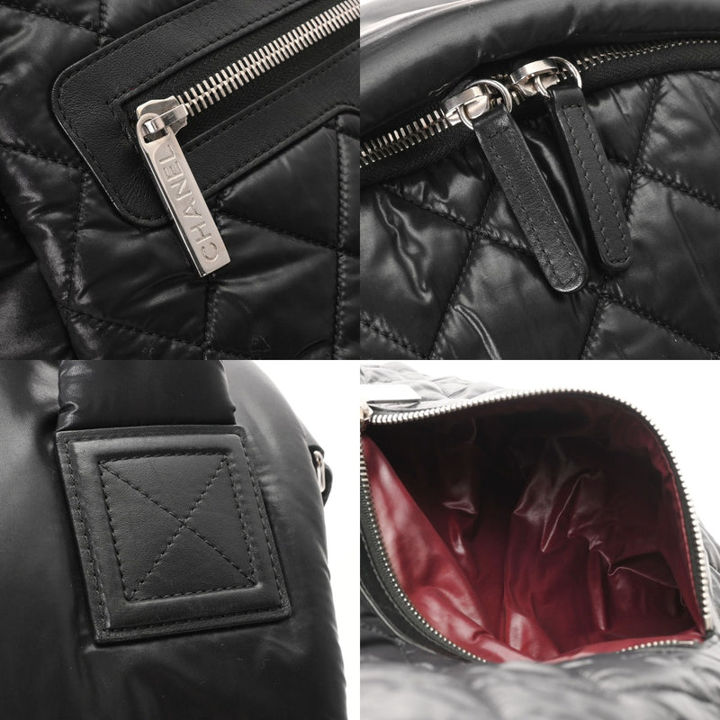 CHANEL シャネル バックパック コココクーン ブラック A92559 レディース ナイロン リュック・デイパック ABランク 中古 銀蔵