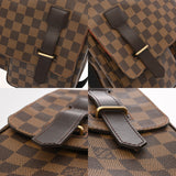 LOUIS VUITTON ルイヴィトン ダミエ ブロードウェイ ブラウン N42270 ユニセックス ダミエキャンバス ショルダーバッグ ABランク 中古 銀蔵