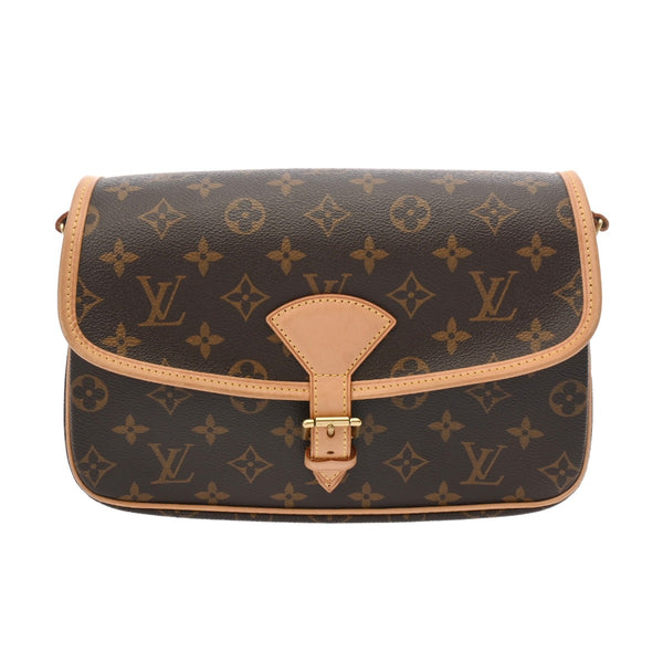 LOUIS VUITTON ルイヴィトン モノグラム ソローニュ ブラウン M42250 レディース モノグラムキャンバス ショルダーバッグ ABランク 中古 銀蔵