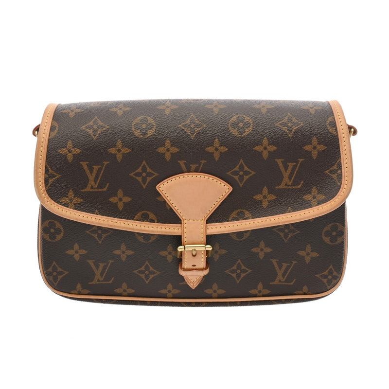 LOUIS VUITTON ルイヴィトン モノグラム ソローニュ ブラウン M42250 レディース モノグラムキャンバス ショルダーバッグ ABランク 中古 銀蔵
