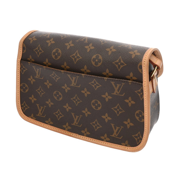 LOUIS VUITTON ルイヴィトン モノグラム ソローニュ ブラウン M42250 レディース モノグラムキャンバス ショルダーバッグ ABランク 中古 銀蔵