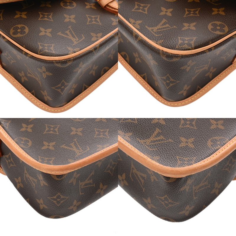LOUIS VUITTON ルイヴィトン モノグラム ソローニュ ブラウン M42250 レディース モノグラムキャンバス ショルダーバッグ ABランク 中古 銀蔵