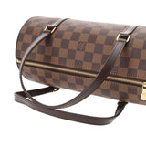 LOUIS VUITTON ルイヴィトン ダミエ パピヨン PM ブラウン N51304 レディース ダミエキャンバス ハンドバッグ Aランク 中古 銀蔵