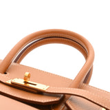 HERMES エルメス バーキン 35 ナチュラル □E刻印(2001年頃) ユニセックス アルデンヌ ハンドバッグ ABランク 中古 銀蔵