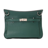 HERMES エルメス ジプシエール 34 マラカイト □G刻印(2003年頃) レディース トリヨンクレマンス ショルダーバッグ ABランク 中古 銀蔵