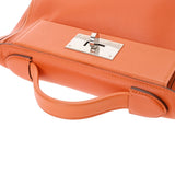 HERMES エルメス ヴァンキャトル ミニ オレンジ U刻印(2022年頃) レディース エバーカラー スイフト ハンドバッグ ABランク 中古 銀蔵