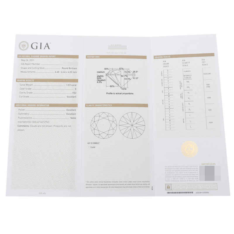 HARRY WINSTON ハリーウィンストン ラウンドペアシェイプ ソリティリング 1.03ct #45 5号 レディース Pt950プラチナ リング・指輪 Aランク 中古 銀蔵