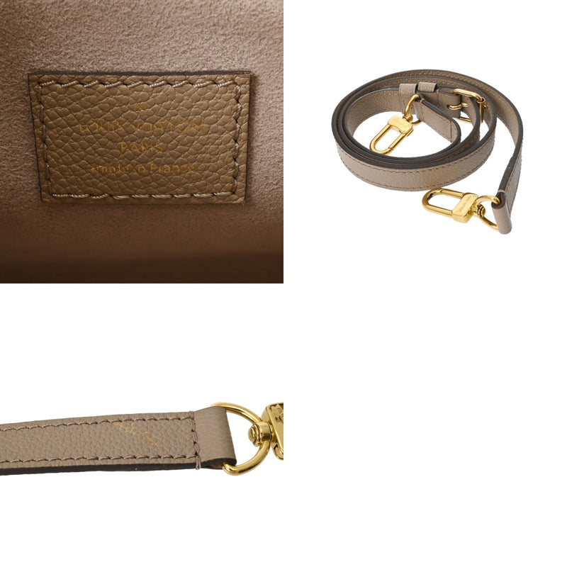 LOUIS VUITTON ルイヴィトン モノグラムアンプラント オンザゴー PM 2WAY トゥルトレール/クレーム M45779 レディース レザー ハンドバッグ Aランク 中古 銀蔵