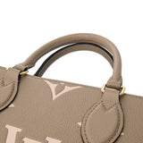 LOUIS VUITTON ルイヴィトン モノグラムアンプラント オンザゴー PM 2WAY トゥルトレール/クレーム M45779 レディース レザー ハンドバッグ Aランク 中古 銀蔵