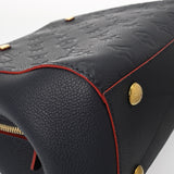 LOUIS VUITTON ルイヴィトン モノグラムアンプラント モンテーニュ BB 2WAY マリーヌルージュ M42747 レディース レザー ハンドバッグ Aランク 中古 銀蔵