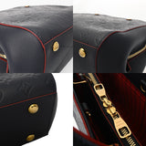 LOUIS VUITTON ルイヴィトン モノグラムアンプラント モンテーニュ BB 2WAY マリーヌルージュ M42747 レディース レザー ハンドバッグ Aランク 中古 銀蔵