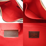 LOUIS VUITTON ルイヴィトン ダミエ テムズ GM ブラウン N48181 レディース ダミエキャンバス セミショルダーバッグ Aランク 中古 銀蔵