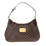 LOUIS VUITTON ルイヴィトン ダミエ テムズ GM ブラウン N48181 レディース ダミエキャンバス セミショルダーバッグ Aランク 中古 銀蔵