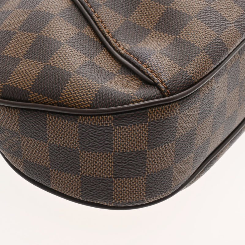 LOUIS VUITTON ルイヴィトン ダミエ テムズ GM ブラウン N48181 レディース ダミエキャンバス セミショルダーバッグ Aランク 中古 銀蔵