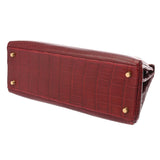 HERMES エルメス ケリー 32 内縫い 2WAY ルージュアッシュ □A刻印(1997年頃) レディース ポロサスマット ハンドバッグ ABランク 中古 銀蔵