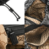 GUCCI グッチ ダブルG バックパック ブラック 725657 メンズ レザー リュック・デイパック Aランク 中古 銀蔵