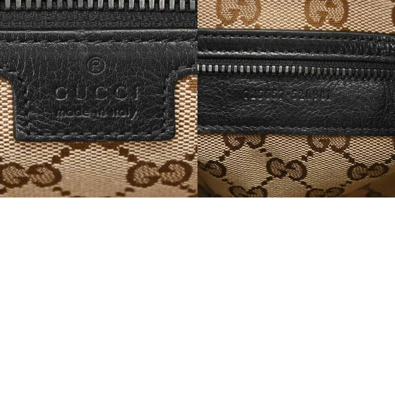 GUCCI グッチ ダブルG バックパック ブラック 725657 メンズ レザー リュック・デイパック Aランク 中古 銀蔵