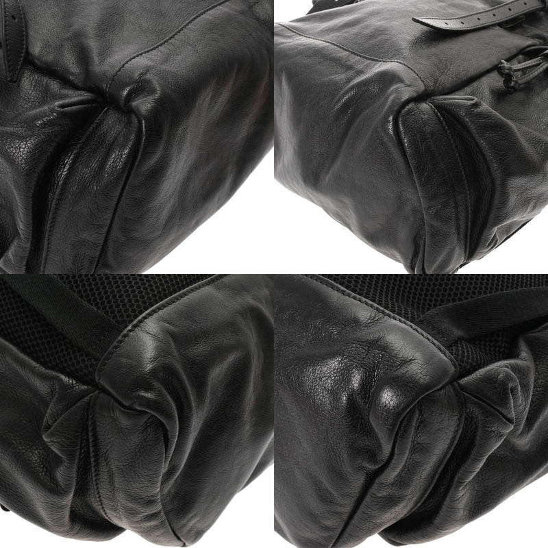 GUCCI グッチ ダブルG バックパック ブラック 725657 メンズ レザー リュック・デイパック Aランク 中古 銀蔵