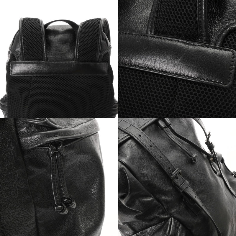 GUCCI グッチ ダブルG バックパック ブラック 725657 メンズ レザー リュック・デイパック Aランク 中古 銀蔵