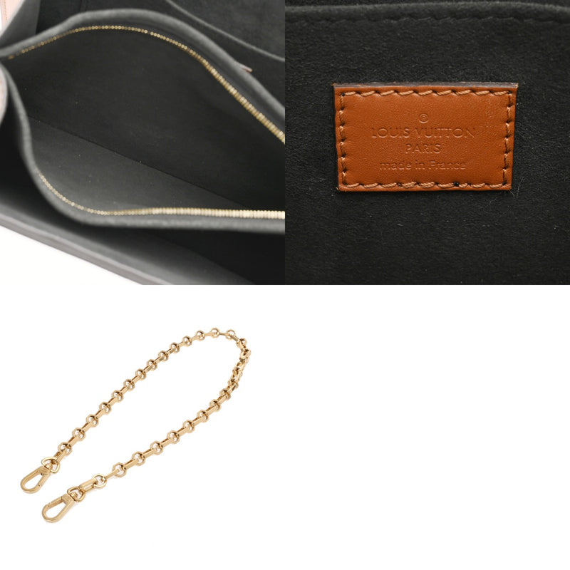 LOUIS VUITTON ルイヴィトン モノグラムリバース ドーフィーヌ MM 旧型 キャメル系/ブラウン M44391 レディース モノグラムキャンバス ショルダーバッグ Aランク 中古 銀蔵