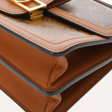 LOUIS VUITTON ルイヴィトン モノグラムリバース ドーフィーヌ MM 旧型 キャメル系/ブラウン M44391 レディース モノグラムキャンバス ショルダーバッグ Aランク 中古 銀蔵