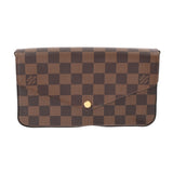 LOUIS VUITTON ルイヴィトン ダミエ ポシェットフェリシー ブラウン N63032 レディース ダミエキャンバス ショルダーバッグ ABランク 中古 銀蔵