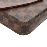 LOUIS VUITTON ルイヴィトン ダミエ ポシェットフェリシー ブラウン N63032 レディース ダミエキャンバス ショルダーバッグ ABランク 中古 銀蔵