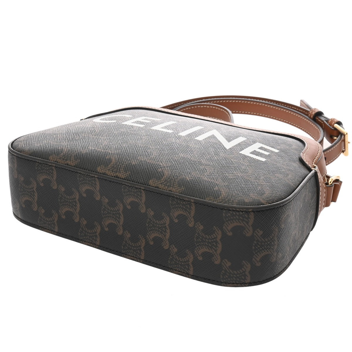 セリーヌ カメラバッグ ブラウン レディース PVC ショルダーバッグ