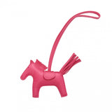 HERMES エルメス ロデオ PM バッグチャーム ローズメキシコ Y刻印(2020年頃) ユニセックス アニョーミロ チャーム Aランク 中古 銀蔵