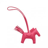 HERMES エルメス ロデオ PM バッグチャーム ローズメキシコ Y刻印(2020年頃) ユニセックス アニョーミロ チャーム Aランク 中古 銀蔵