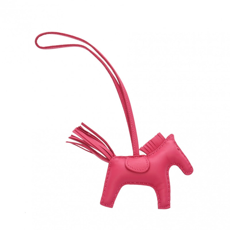 HERMES エルメス ロデオ PM バッグチャーム ローズメキシコ Y刻印(2020年頃) ユニセックス アニョーミロ チャーム Aランク 中古 銀蔵