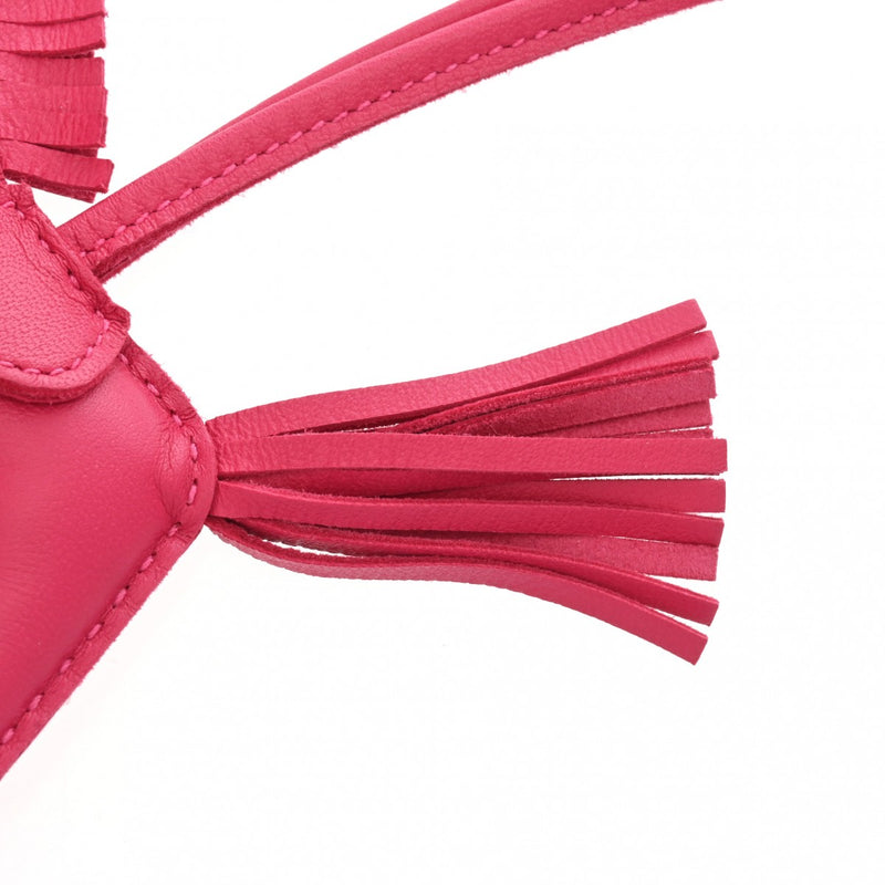 HERMES エルメス ロデオ PM バッグチャーム ローズメキシコ Y刻印(2020年頃) ユニセックス アニョーミロ チャーム Aランク 中古 銀蔵